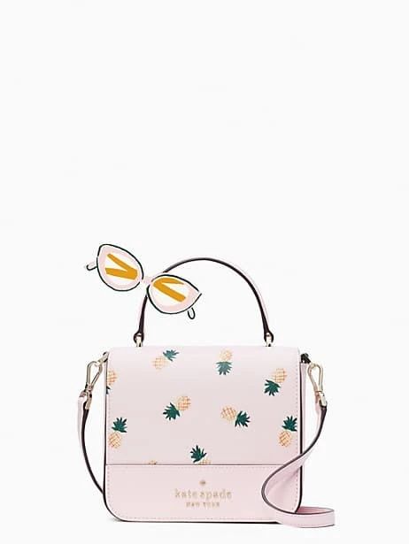 staci square pineapple crossbody | Kate Spade Outlet