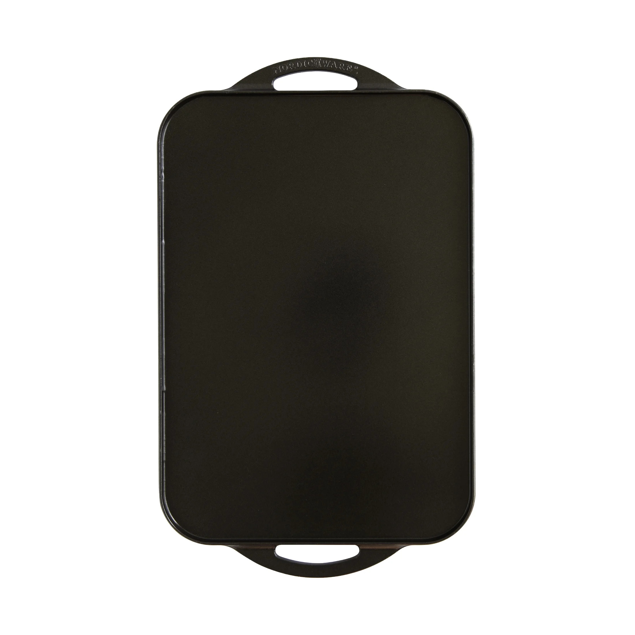 Nordic Ware Deluxe 16.8" x 11.6" Nonstick Cast Aluminum Reversible Grill Griddle | Walmart (US)