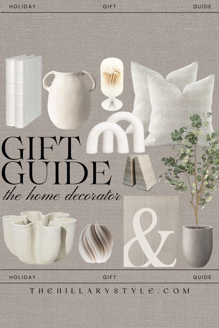 AMAZON Mother’s Day Gift Guide The Decorator: coffee table book, faux tree, planters and pots, matchstick holder, throw pillows, coffee table decor, candle, decor bowl. 

#LTKGiftGuide #LTKhome #LTKSeasonal