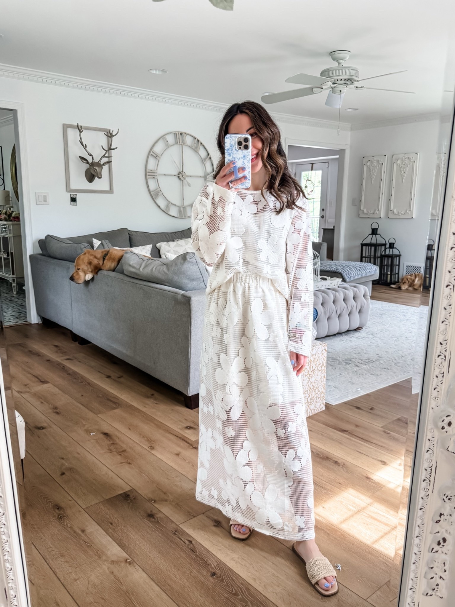 Wearing small crochet outfit. Amazon fashion.

#LTKOver40 #LTKSaleAlert