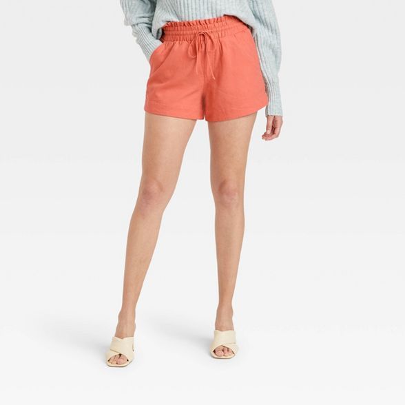 Women's High-Rise Pull-On Shorts - A New Day™ | Target