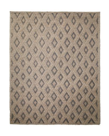 8x10 Hand Woven Wool Blend Runner | TJ Maxx