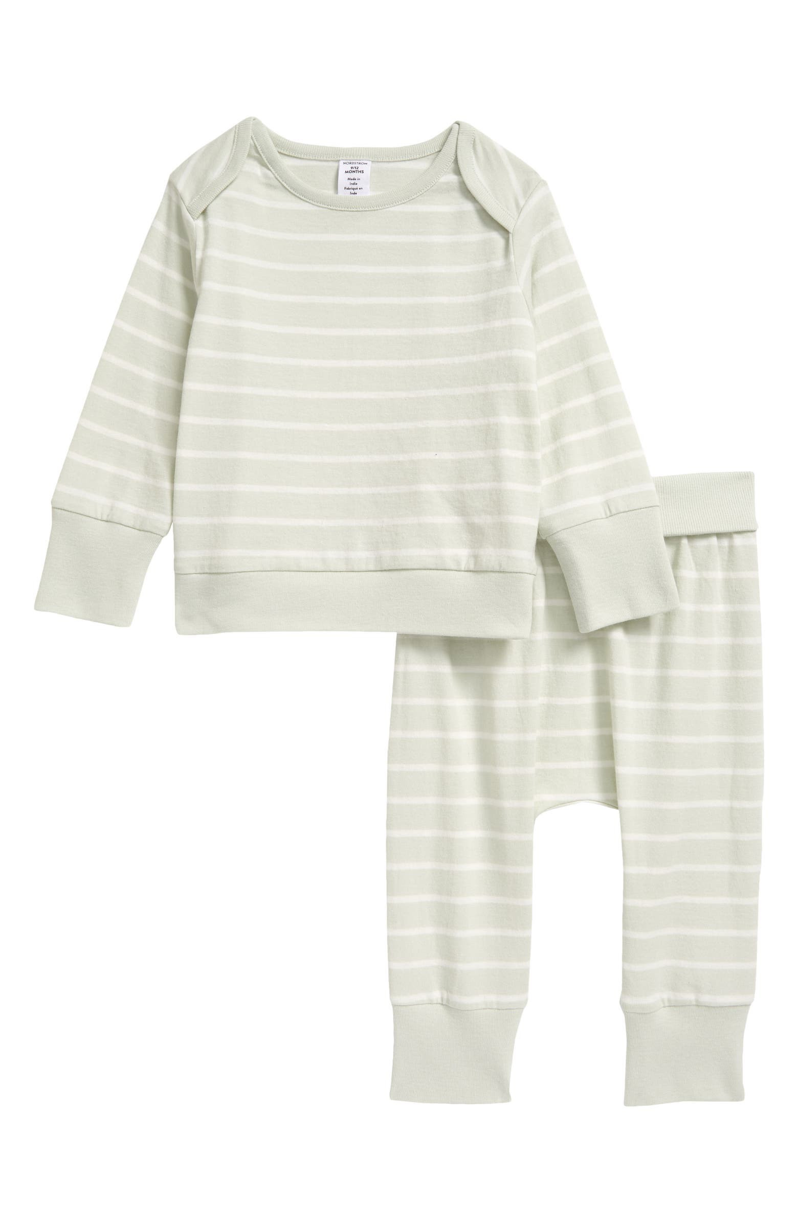 Grow with Me Organic Cotton Top & Pants Set | Nordstrom | Nordstrom