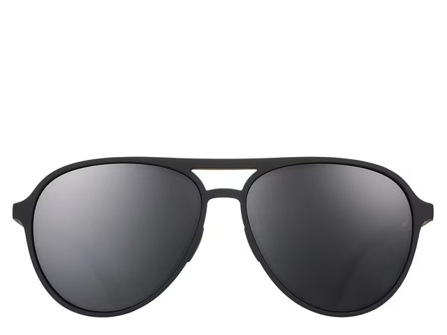 Goodr Operation Blackout Polarized Aviator Sunglasses - Free Shipping | DSW | DSW