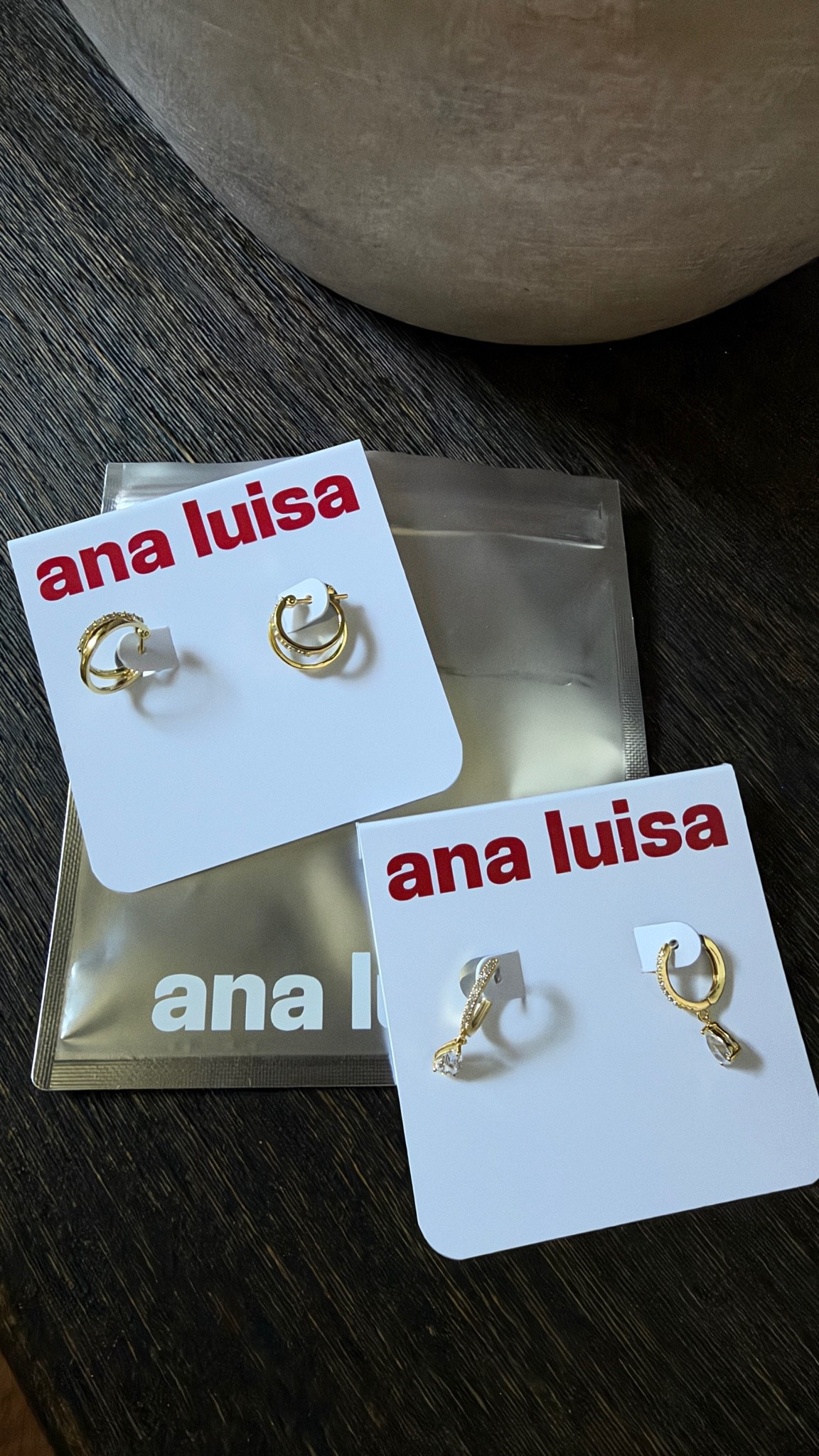 Absolutely beautiful earrings I got for myself and my daughter! @Ana Luisa