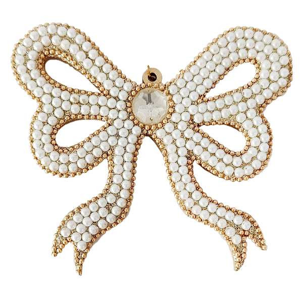4in BOW ORNAMENT | At Home