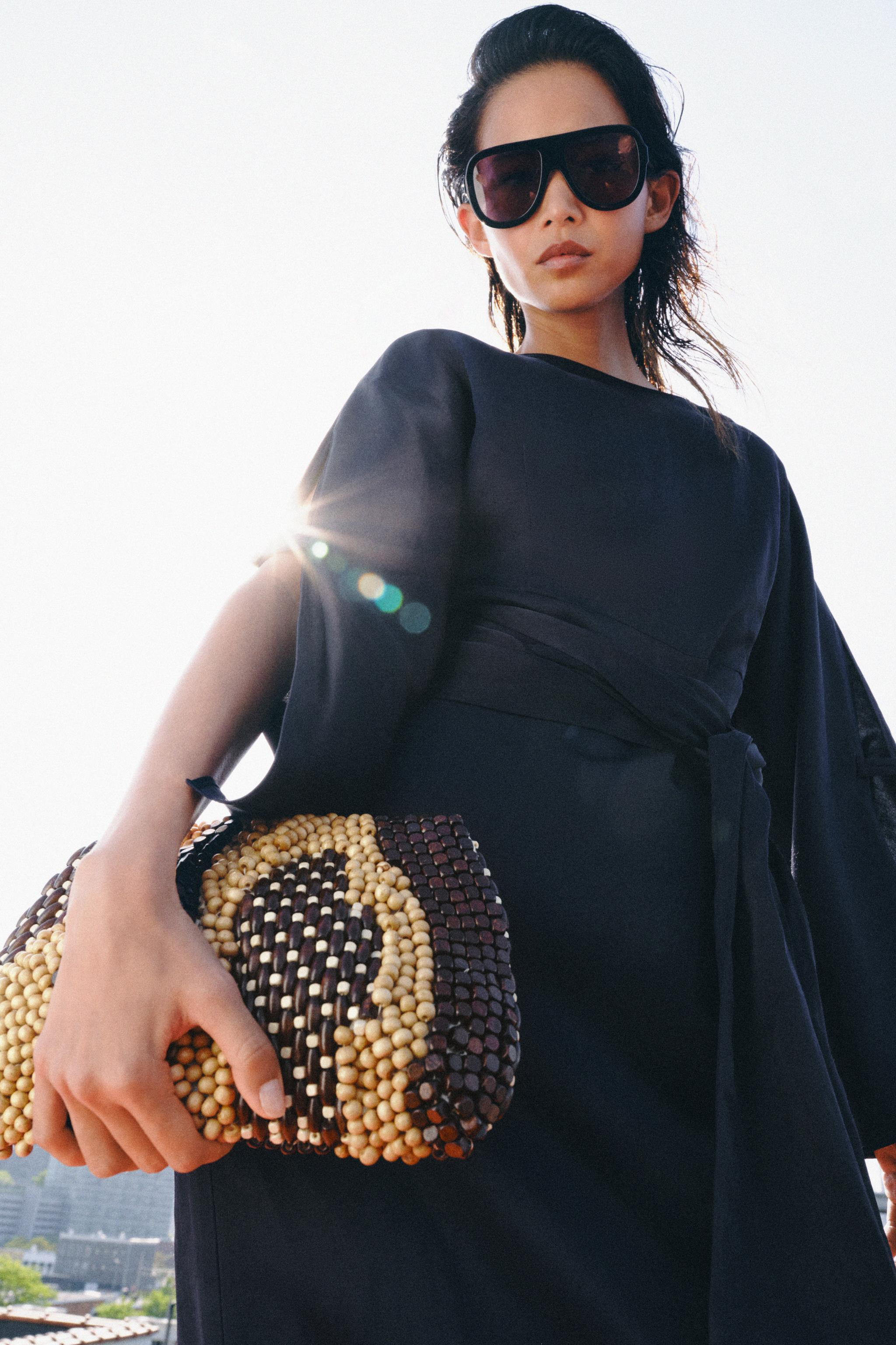 BEADED POUCH BAG | Zara Canada