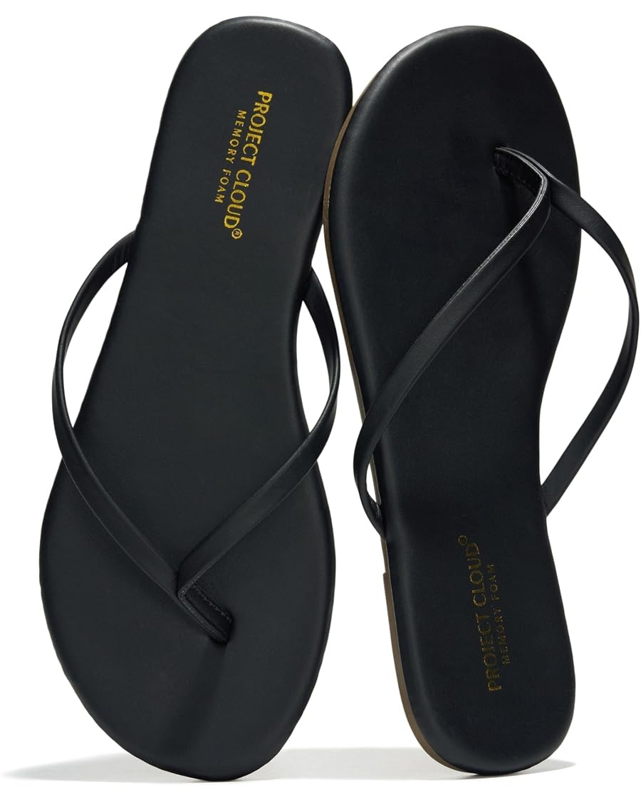 Project Cloud Flip Flops for Women Footwear- Lightweight and Memory Foam Insole Sandals for Women... | Amazon (US)