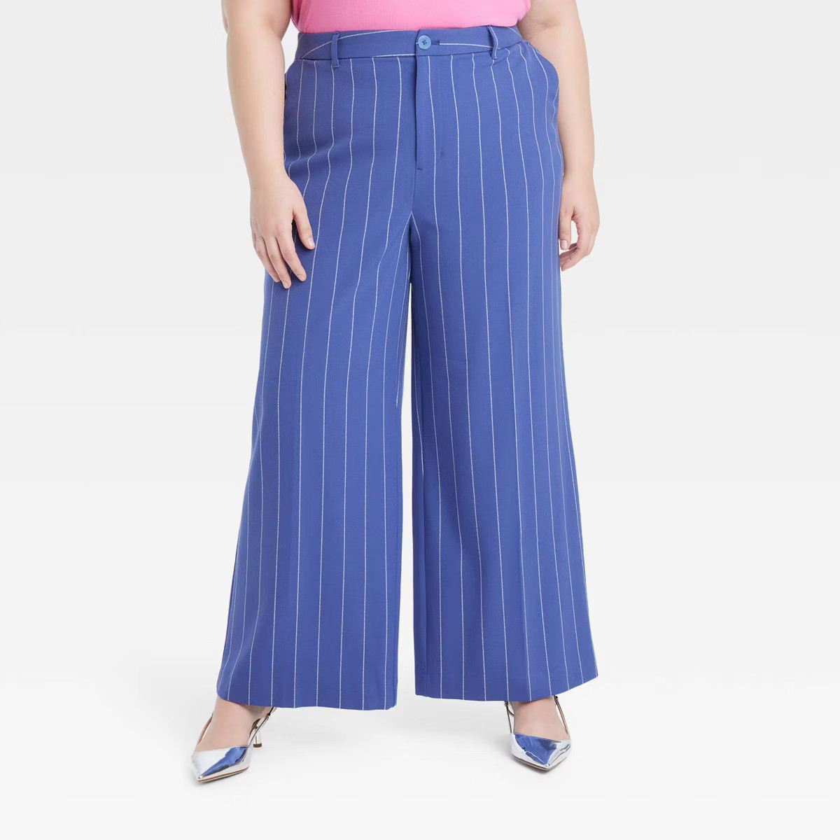Women's High-Rise Wide Leg Trousers - Ava & Viv™ | Target