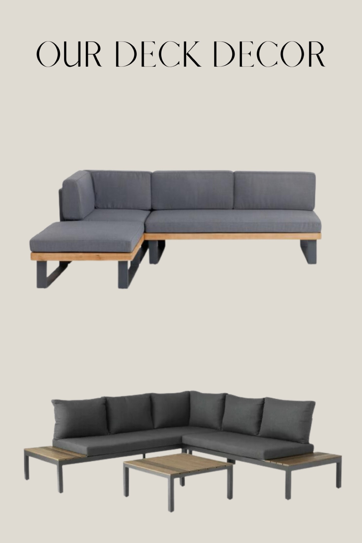 Our set is $1300 from World Market, but Walmart is selling a similar set for less than half the price !

#LTKhome #LTKstyletip