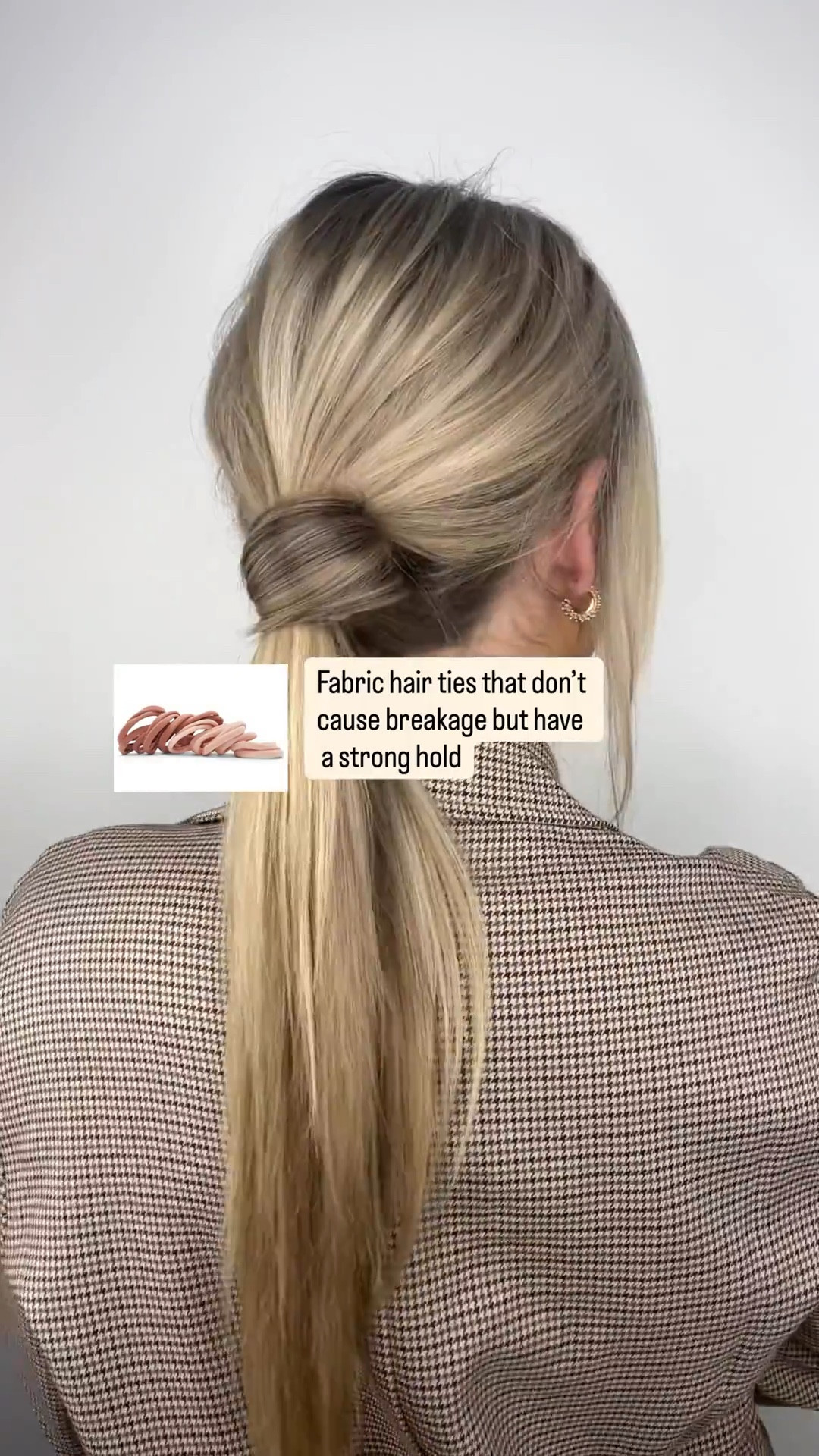 Strong holding fabric hair ties that won’t cause breakage

#LTKBeauty #LTKWedding #LTKSaleAlert