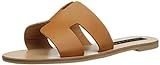 STEVEN by Steve Madden Women's Greece Flat Sandal, Cognac Leather, 10 M US | Amazon (US)
