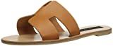 STEVEN by Steve Madden Women's Greece Flat Sandal, Cognac Leather, 10 M US | Amazon (US)