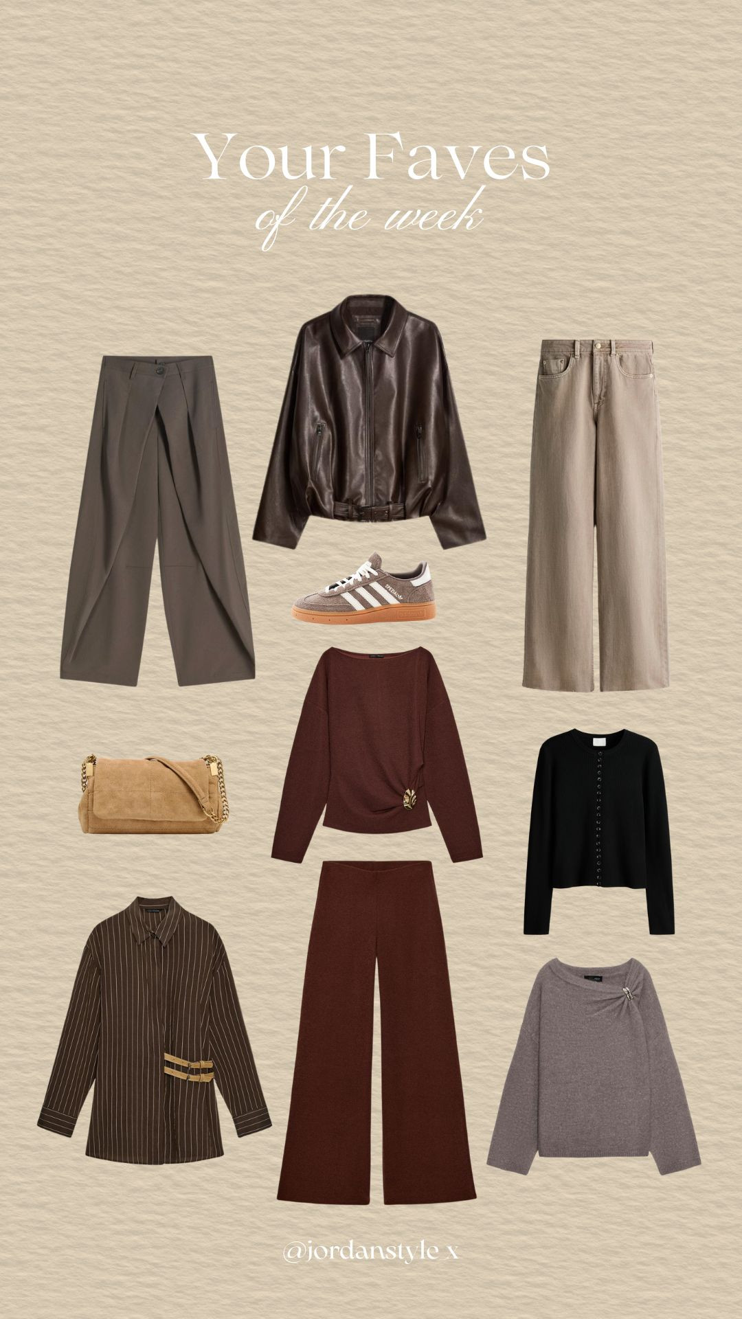 Your Faves this week! 

Winter Style, Winter Fashion, Winter Essentials, Knitwear, Jumper, Zara, Coord Set, Blazer, Suede Bag, Jeans, Barrel Trousers, Adidas Trainers 
 

 #LTKuk #LTKwinter #LTKeurope