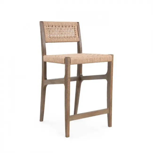 Eva Counter Stool Driftwood | Gracious Style
