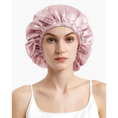 Mommesilk 22 Momme Pure Perfect Fit Silk Hair Cap - Rosy Pink | Target