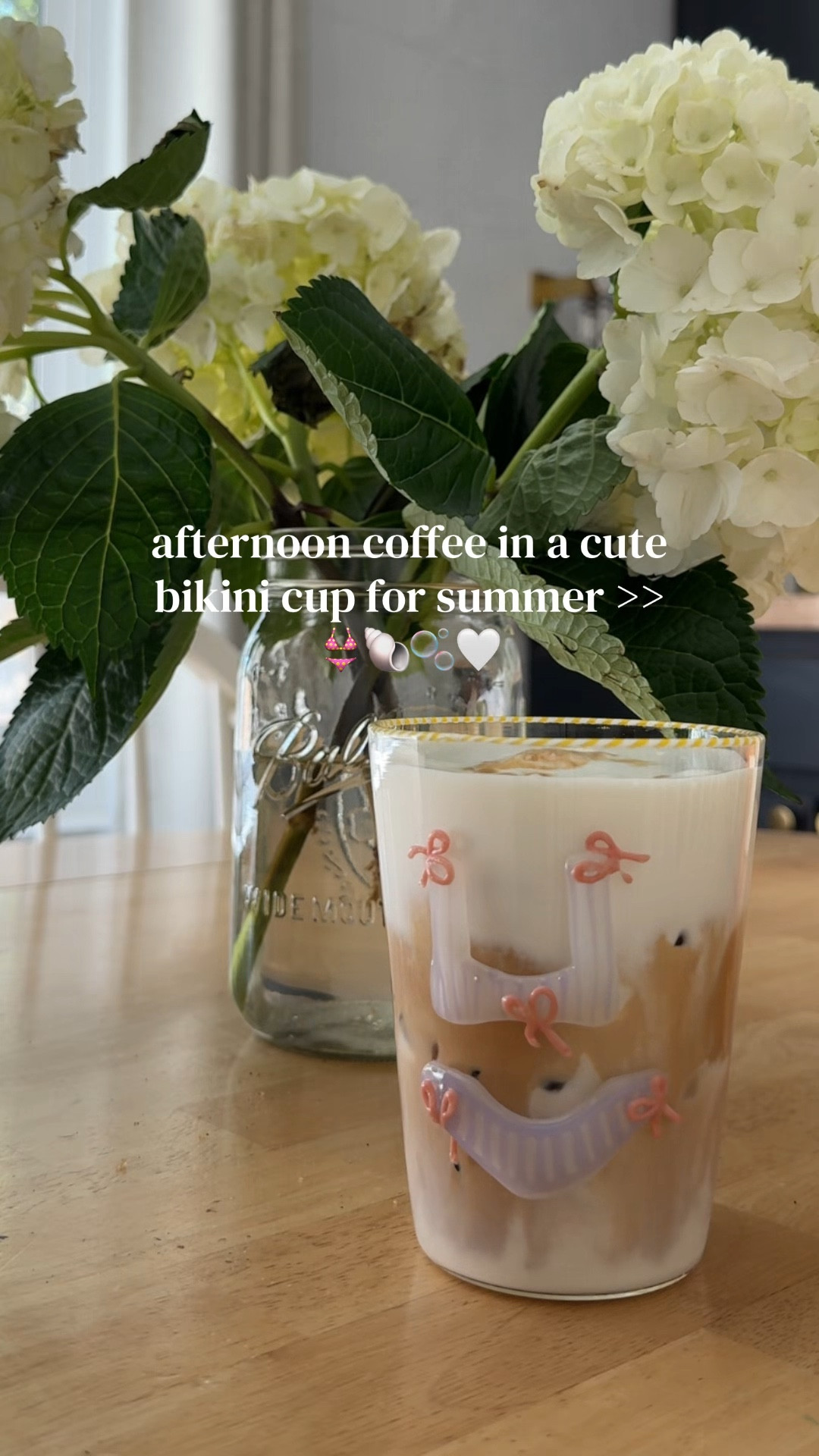 Iced coffees are better in a cute glass for spring & summer, anthropology home, icon juice glasses, summer home decor, coastal home, coastal style, beach style, pool day 

#LTKSwim #LTKHome #LTKmorningroutine