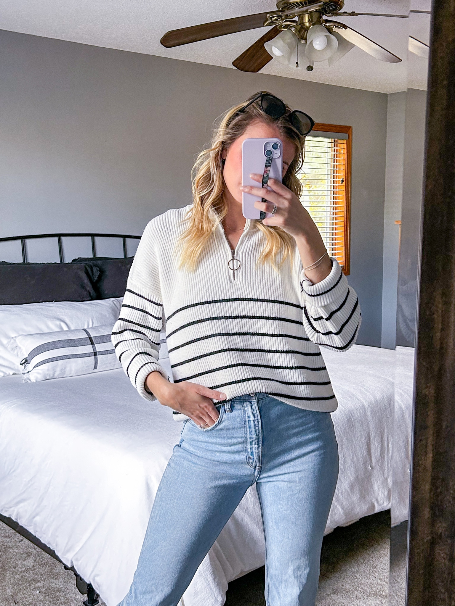 OOTD! One of my favorite sweaters right now! Great quality and comes in different colors and patterns!!

#LTKworkwear #LTKstyletip #LTKfindsunder50