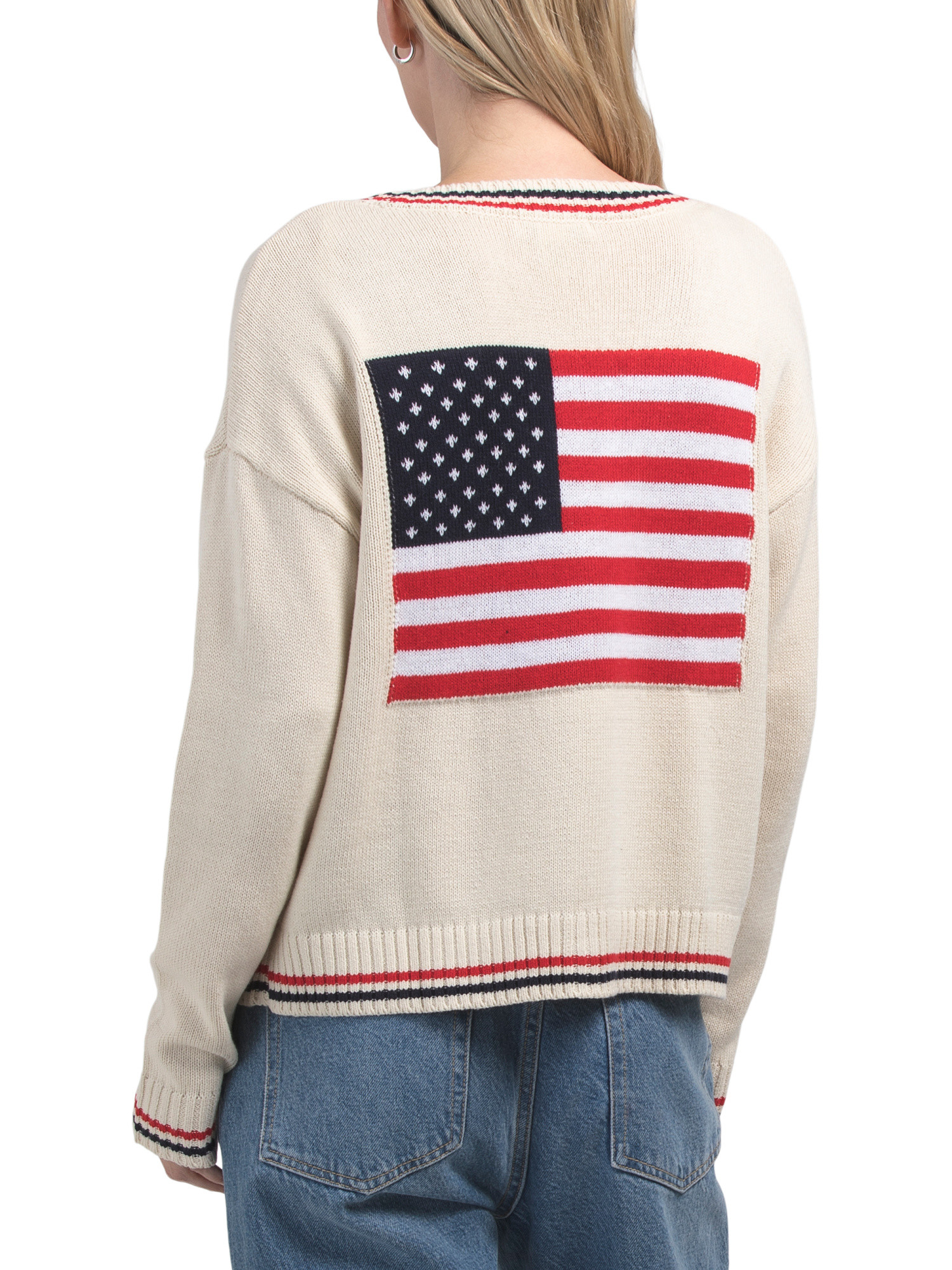 American Flag Cardigan | TJ Maxx