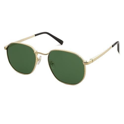 SOJOS Aviator Sunglasses for Men Women Classic Trendy Vintage Style Spring Hinge | Amazon (US)