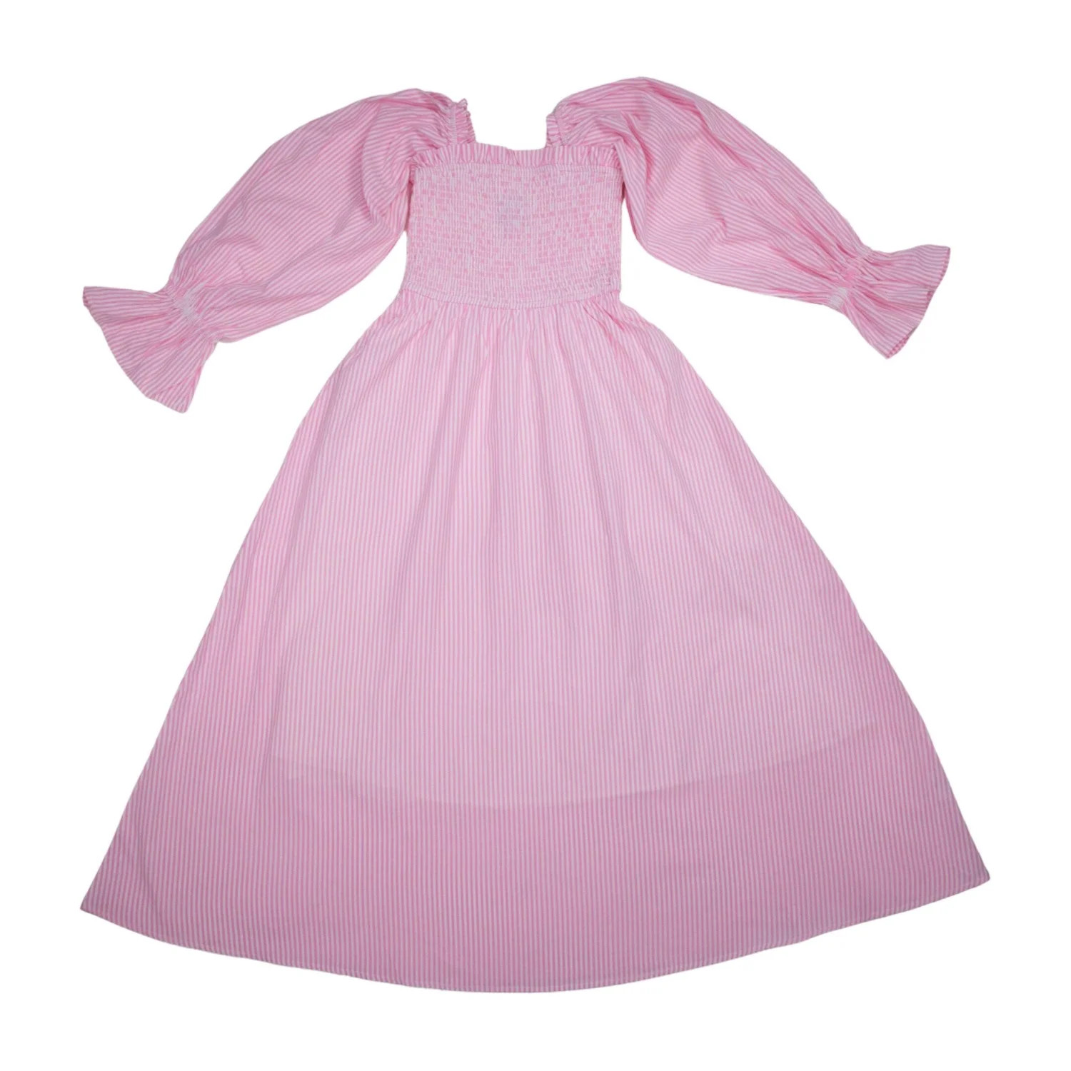 Elizabeth Dress in Pink Stripe — Elizabeth Wilson | Elizabeth Wilson Designs