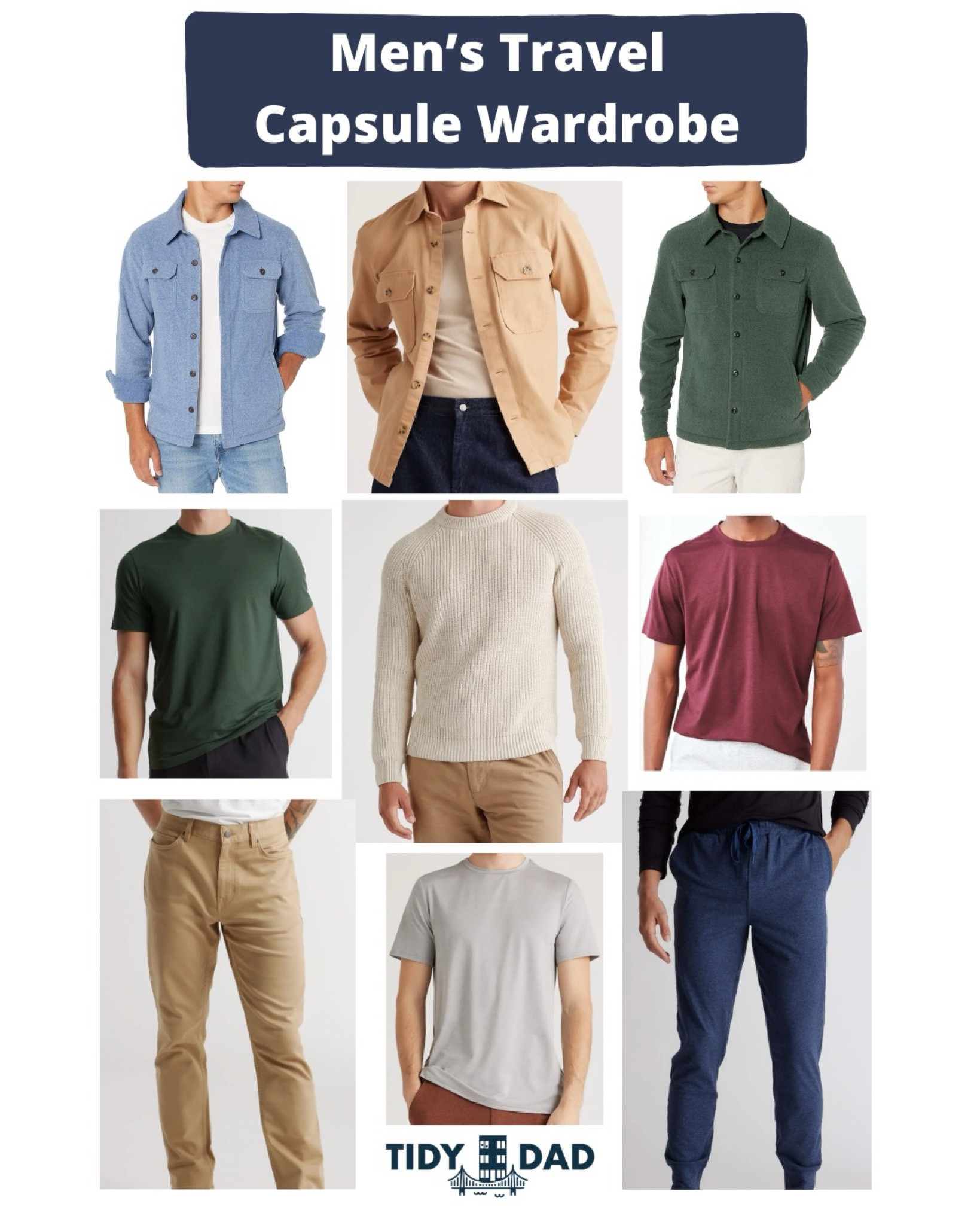 Men’s Travel Capsule Wardrobe 



#LTKtravel #LTKstyletip #LTKmens