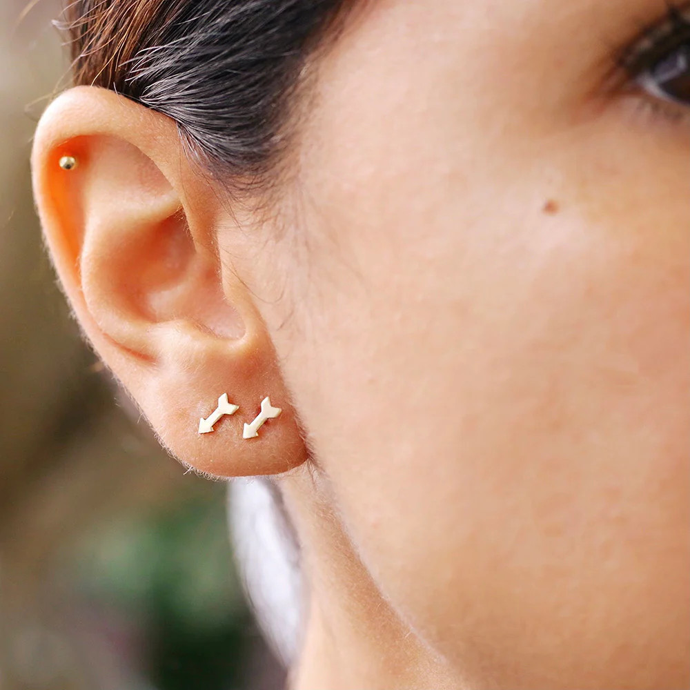 Love Struck Arrow Studs | Taudrey