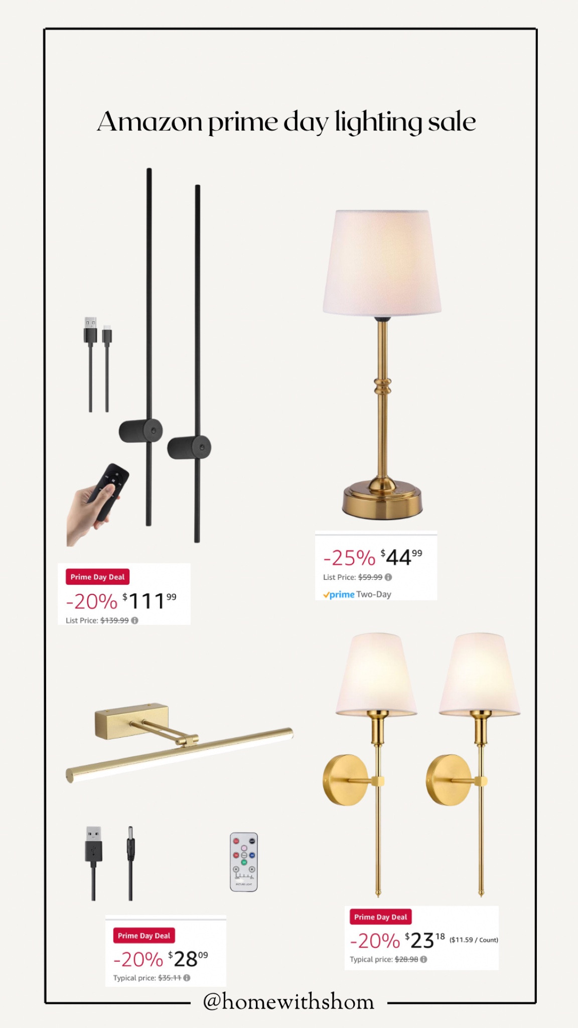 Amazon prime day lighting sale! 

#LTKSaleAlert #LTKHome