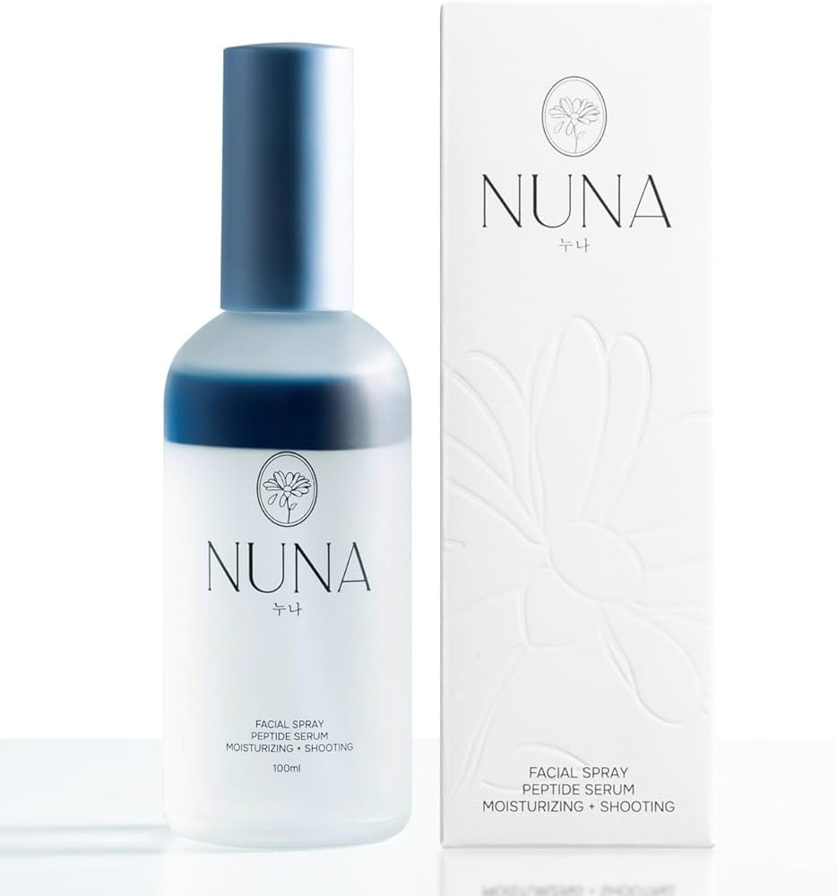 NUNA Ultra Hydrating Face Serum Spray with Peptides, Niacinamide, Hyaluronic Acid & Botanical Ext... | Amazon (US)