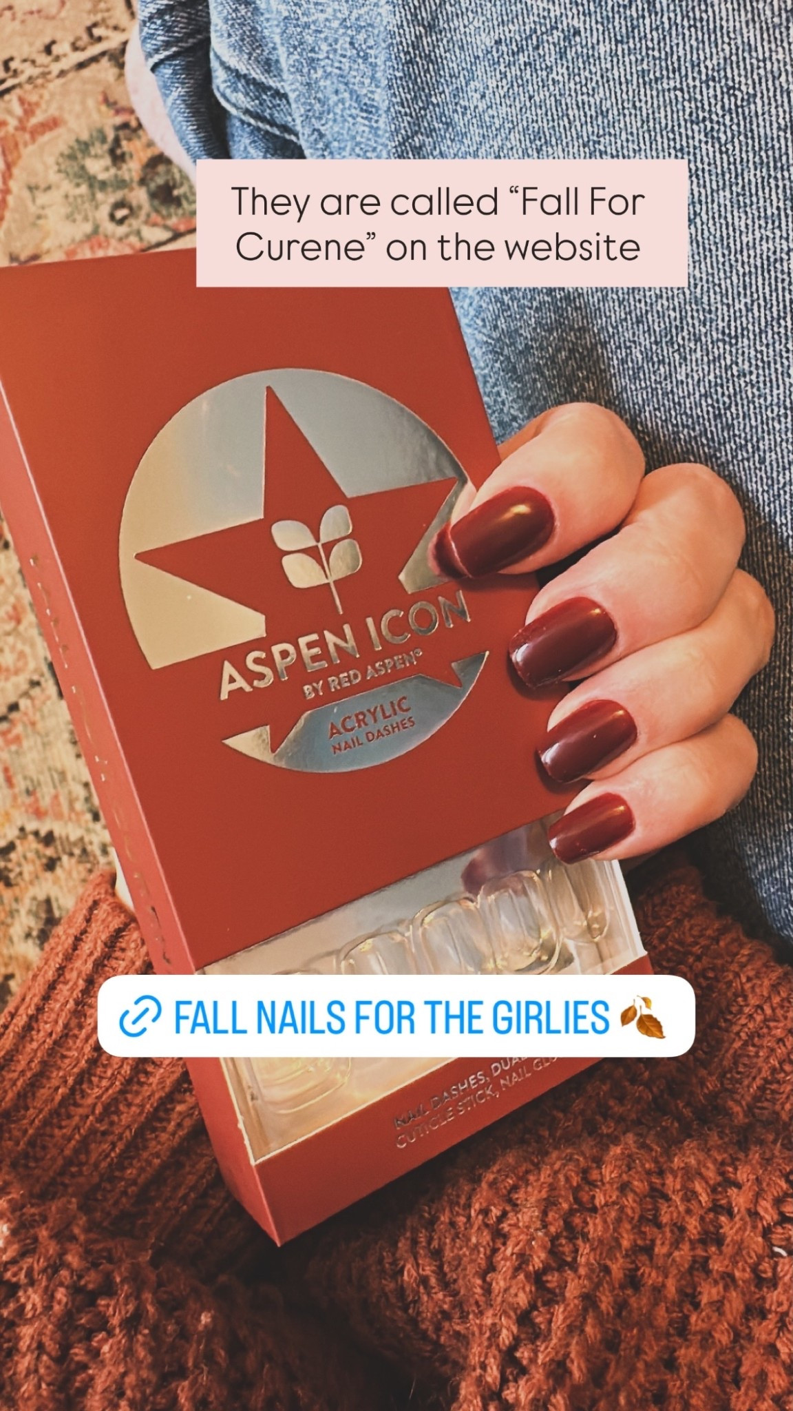 They are called “Fall For Curene” on the website redaspen.com

#LTKgrwm #LTKselfcare #LTKBeauty
