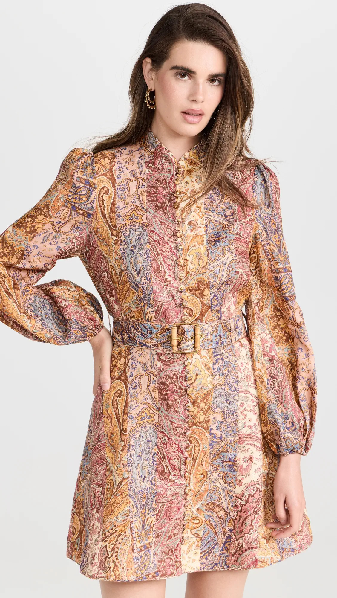 Zimmermann Belted Mini Dress | Shopbop | Shopbop