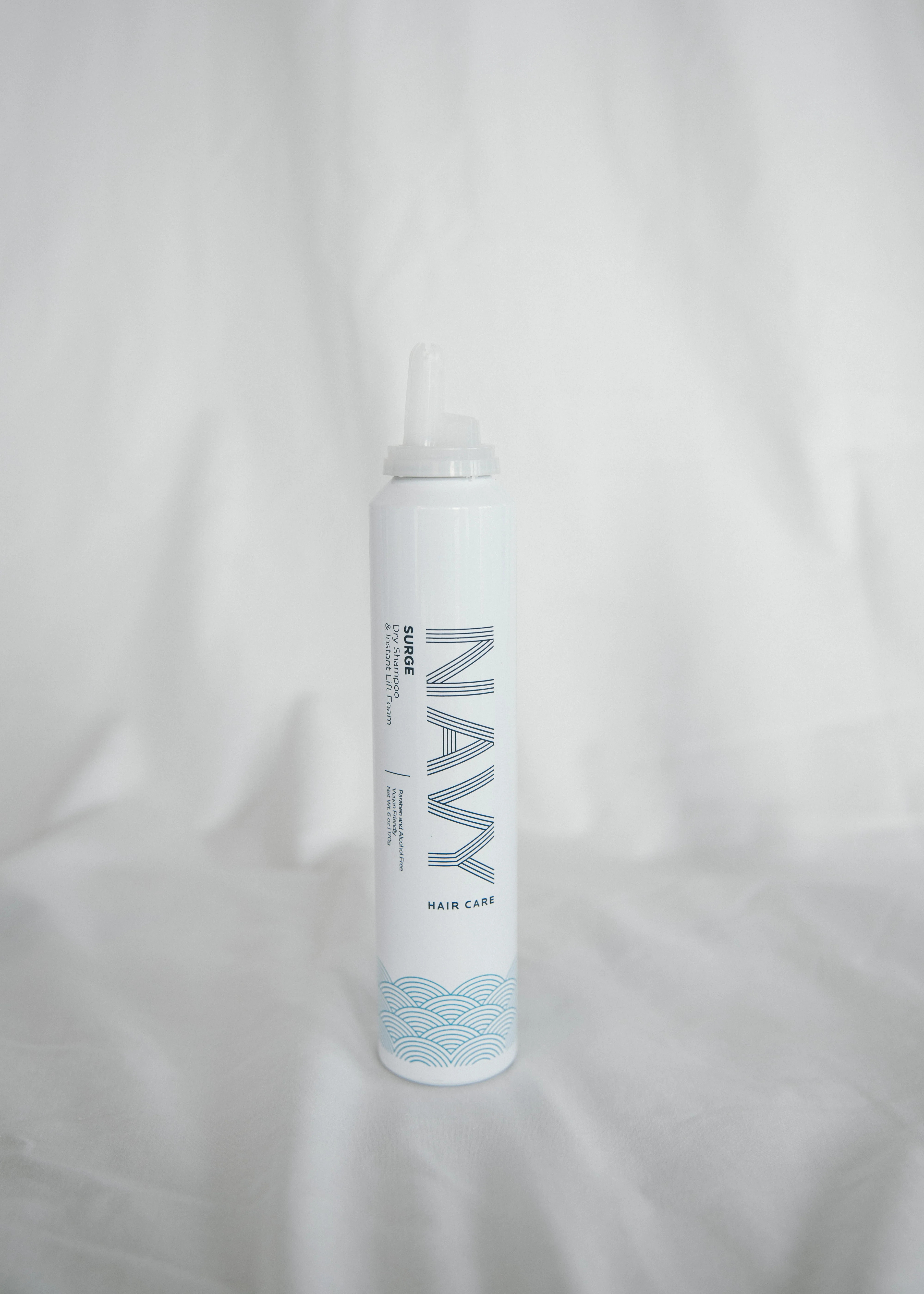 Surge Dry Shampoo & Instant Lift Foam | NAVY Hair Care