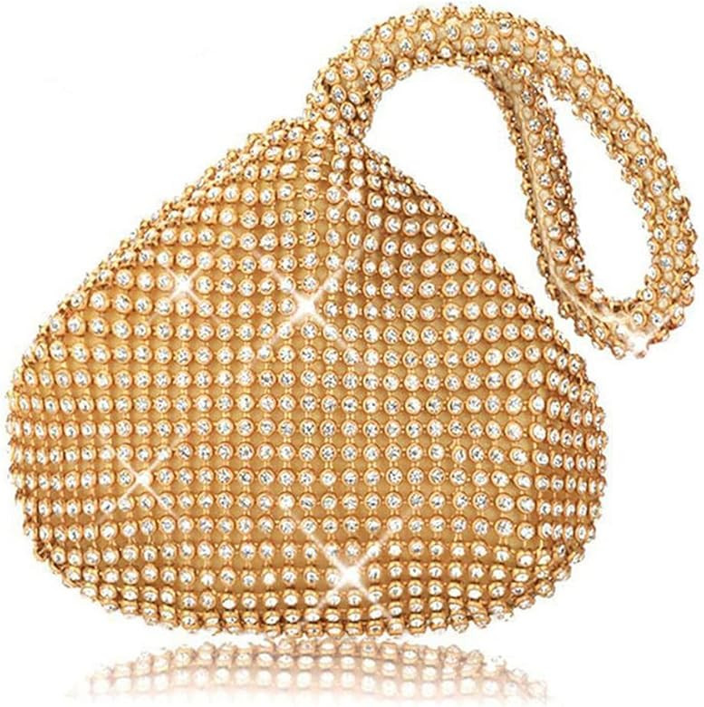JIAN YA NA Fashion Women Bridesmaid Lady Girl Bride Evening Clutch Bag for Prom Cocktail Party We... | Amazon (US)