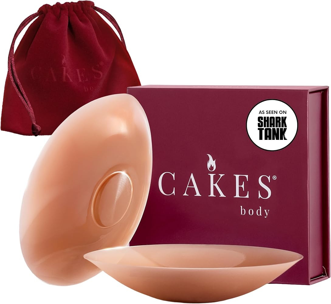 CAKES Body® sticky Circle Nipple Covers for Women - The Viral Sticky Boobs With an Adhesive-free... | Amazon (US)