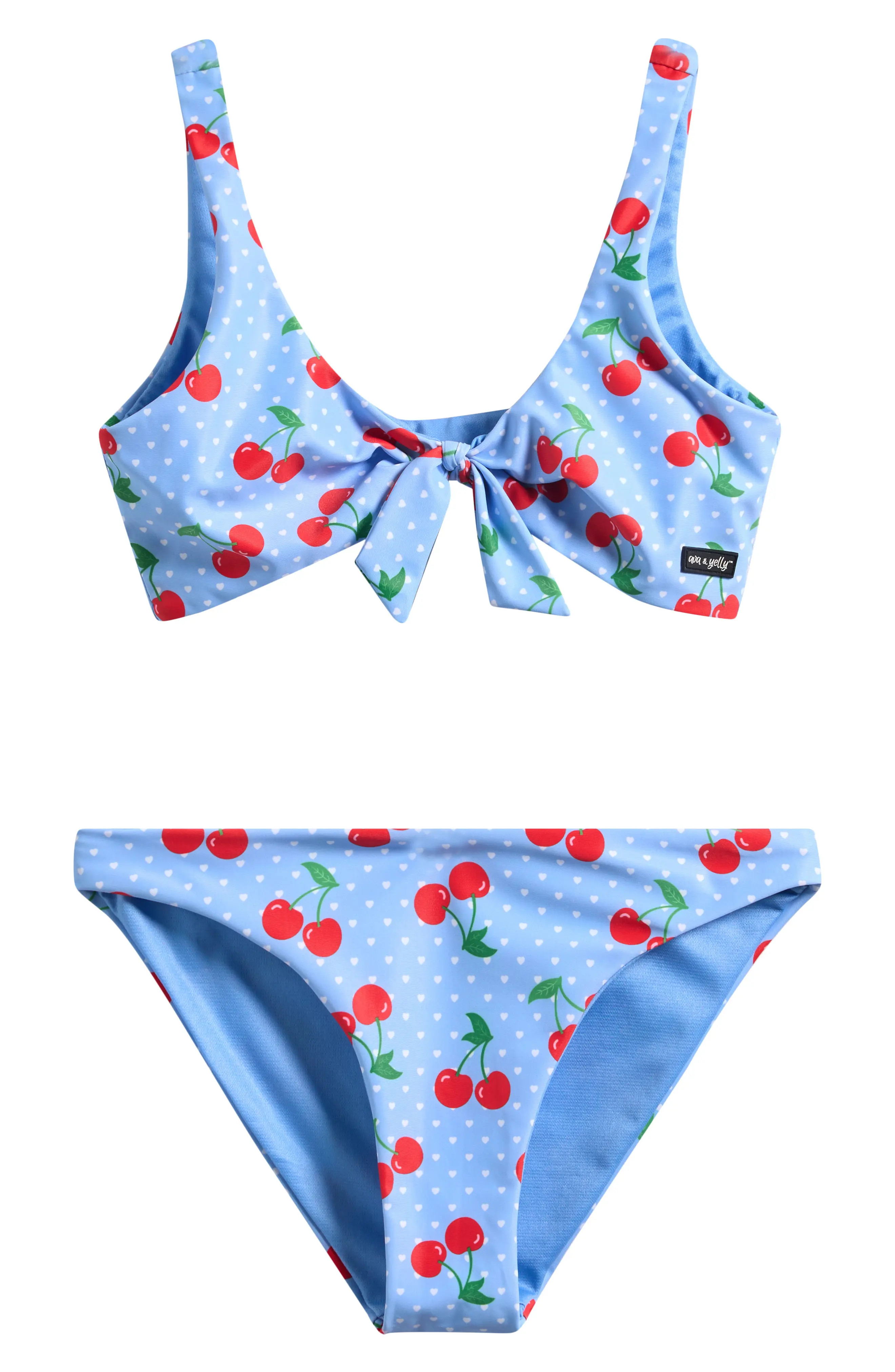 Kids' Geo Knot Two-Piece Swimsuit (Women) | Nordstrom | Nordstrom