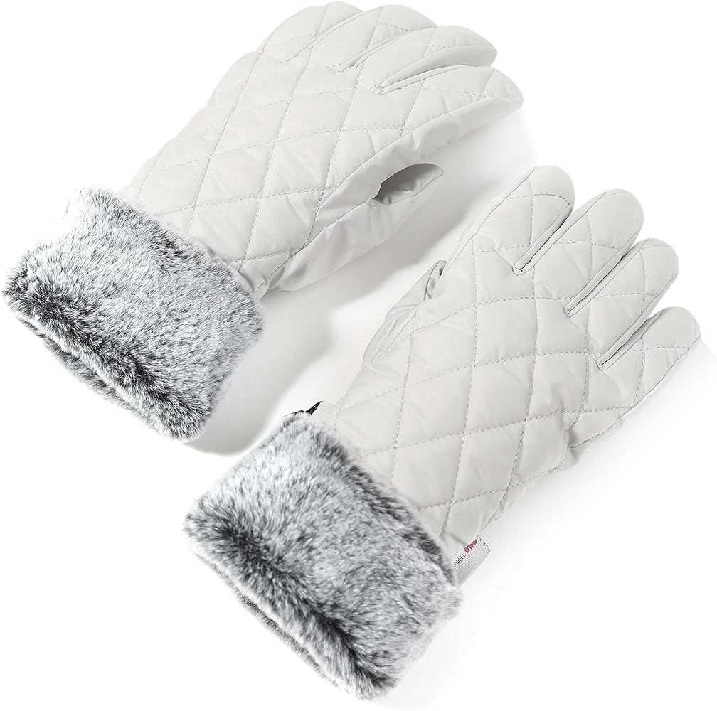accsa Women Winter Ski Glove Waterproof 3M Thinsulate Warm Windproof | Amazon (US)