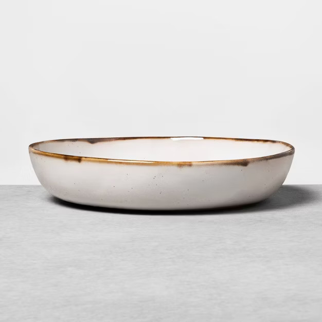 Stoneware Reactive Glaze Serve Bowl - Hearth & Hand™ with Magnolia | Target