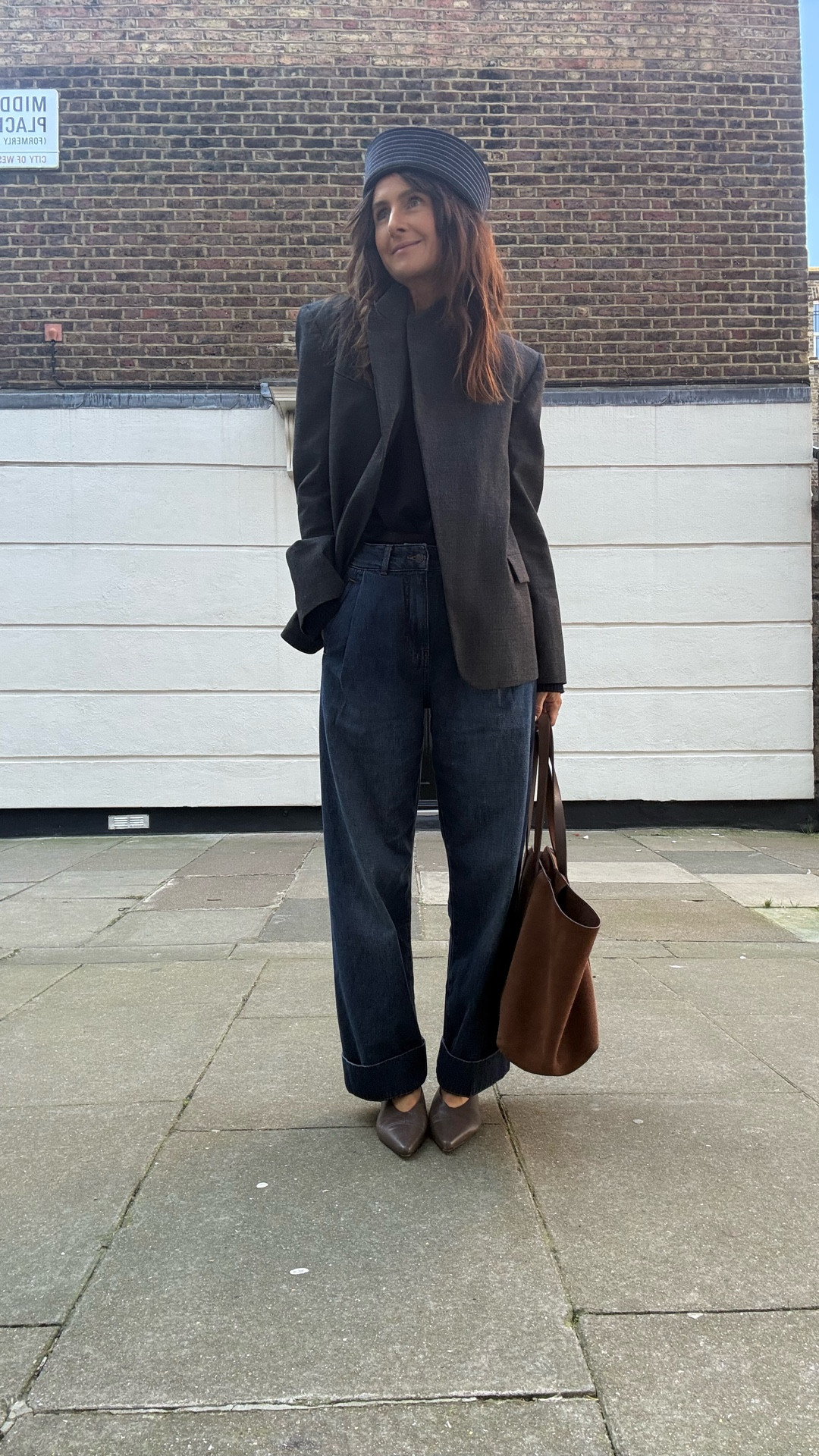 Transitional
Look .. size down in the jeans. 
I’m in a 25. Usually a 26 in most jeans 
Shoes true to size 
Blazer im in a small 

#LTKeurope #LTKspring #LTKuk