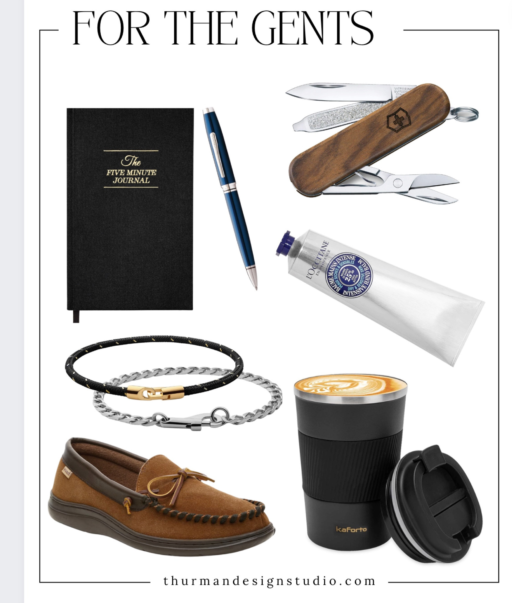 For The Gents
Discover the perfect gifts and essentials for the modern man. From sleek bracelets and a thoughtful journal to grooming tools and  gadgets, we've got everything you need to elevate his everyday routine or find that special something for any occasion.

#LTKstyletip #LTKmens #LTKbeauty