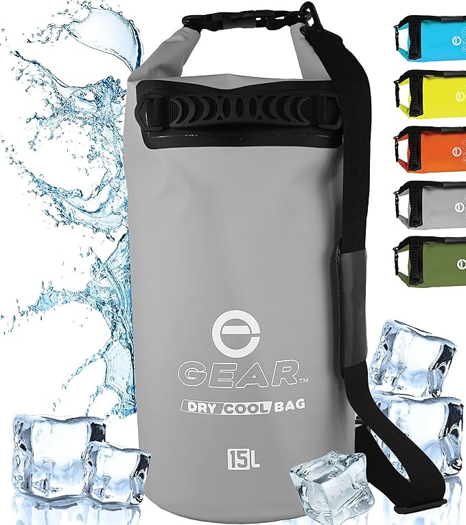 Enthusiast Gear Insulated Dry Bag Floating Cooler – 10L / 15L / 25L Roll Top, Leak Proof, Water... | Amazon (US)
