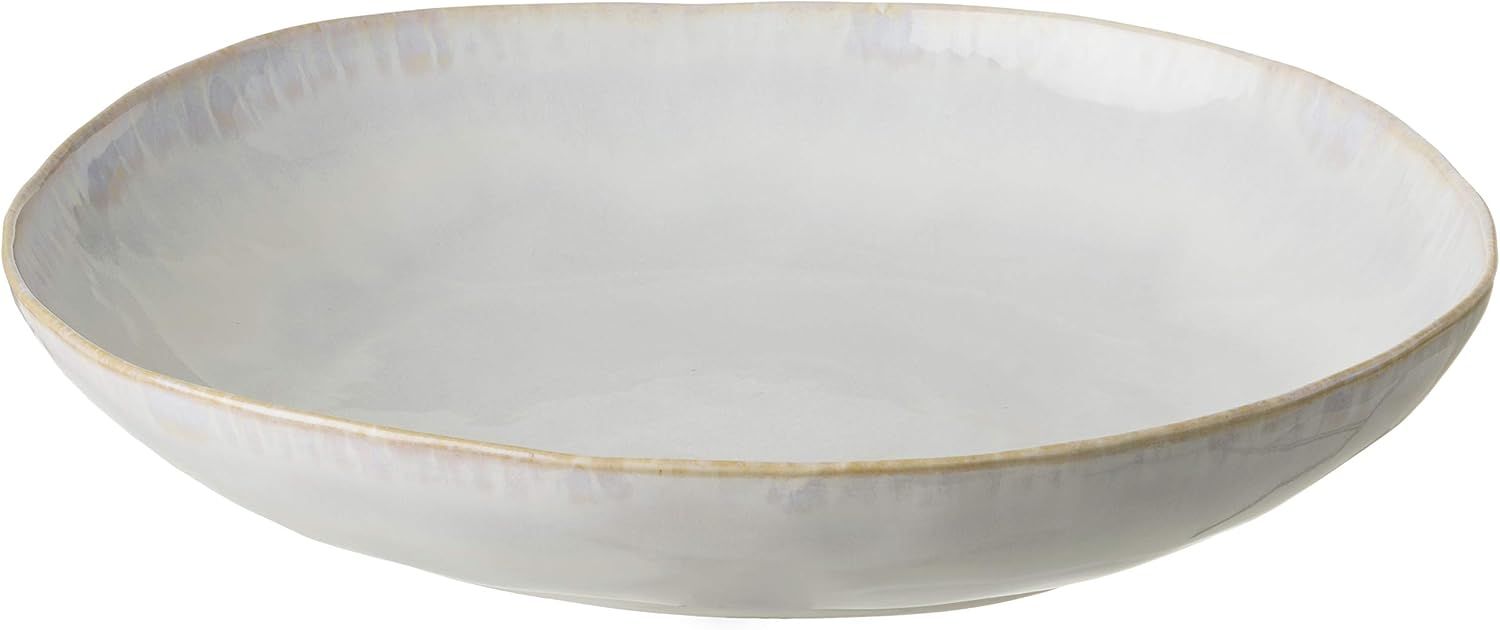 Costa Nova Stoneware Ceramic Brisa Collection Pasta Serving Bowl 14", 110 oz, Sal | Amazon (US)