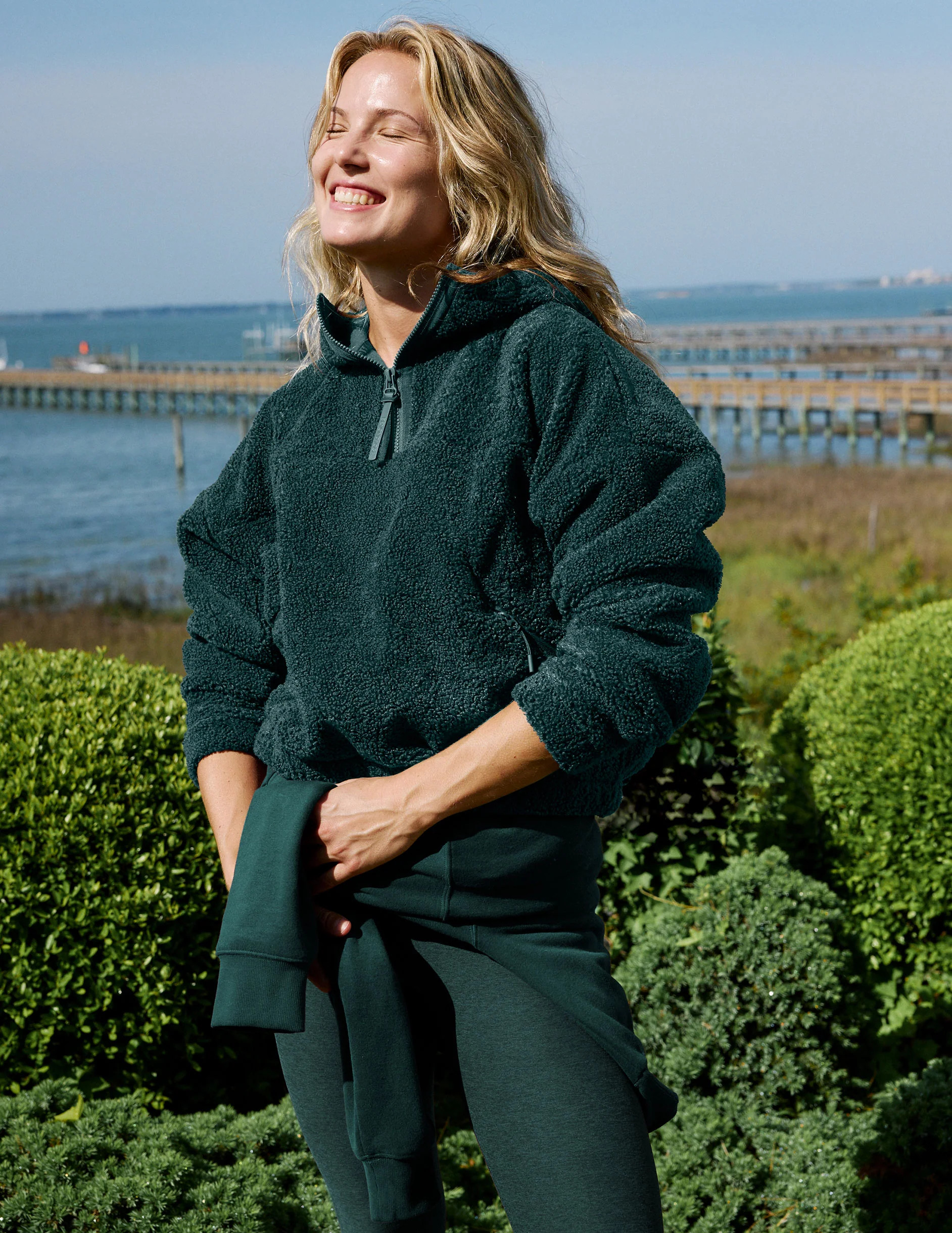 Unity 1/4 Zip Hoodie | Beyond Yoga | Beyond Yoga