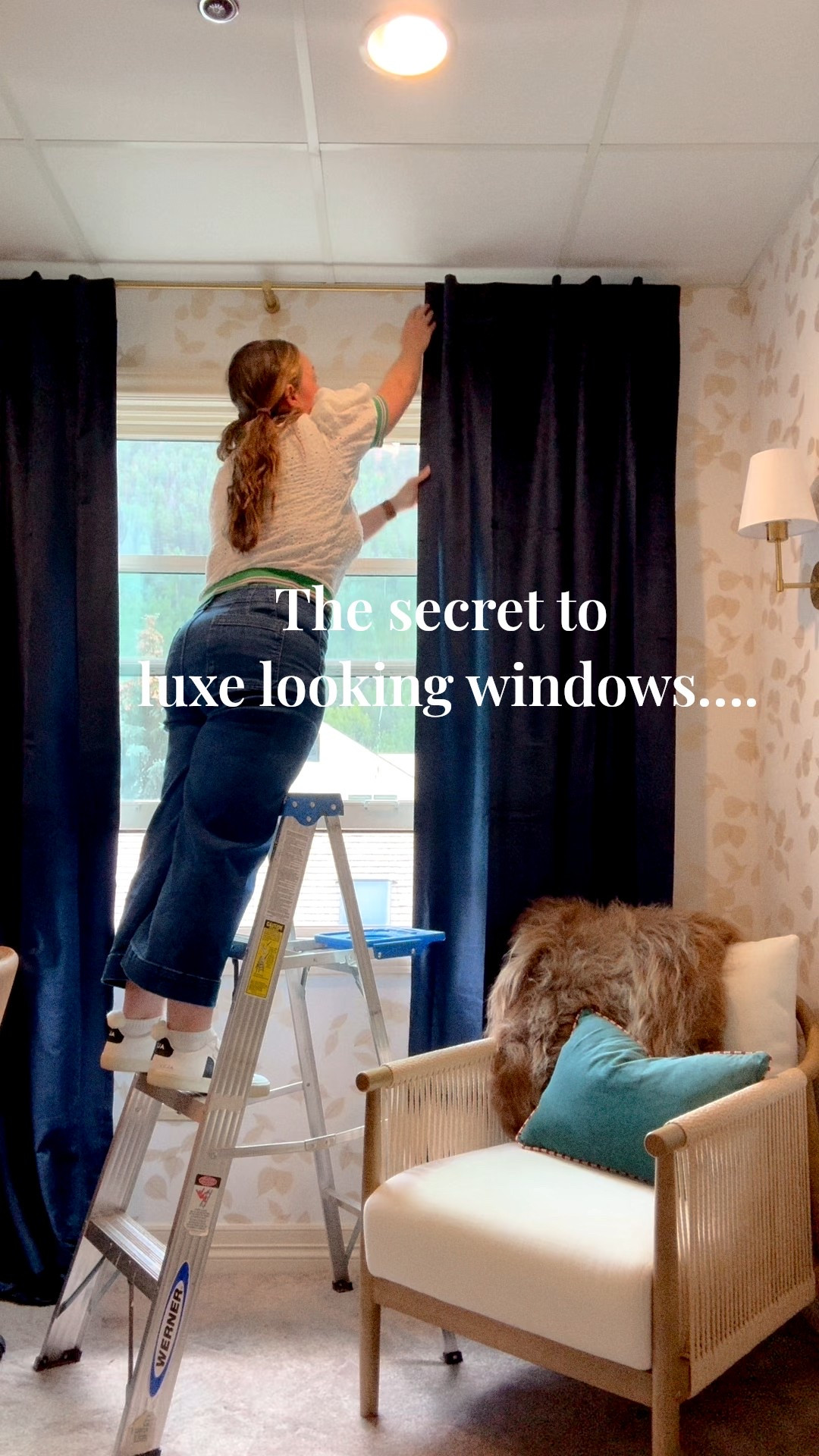 Hang your curtains high and wide ✨ Instant drama, zero renovations. #CurtainHack #DesignTips #SmallSpaceStyle"

#LTKOver40 #LTKWorkwear #LTKHome