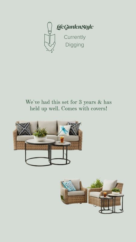 Patio furniture, wicker patio furniture, wicker furniture, swivel wicker chair

#LTKhome #LTKSeasonal