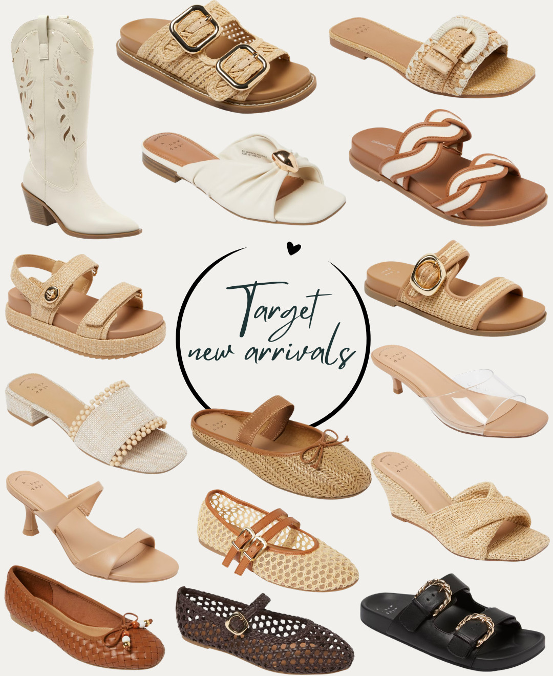 New Target Shoes! #target #targetstyle
wide width shoes, sandals, sneaker flats, ballet flats, clear heels, chuncky sandals, summer sandals, summer flats, trendy shoes, affordable shoes 

 #LTKOver40 #LTKMidsize #LTKPlusSize