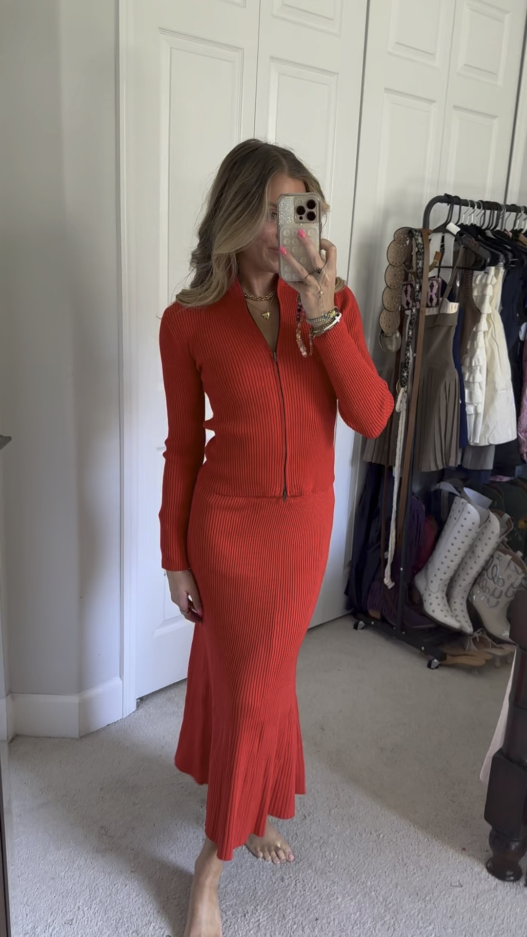 Women's Mock Turtleneck Double Zip Ribbed Sweater - Future Collective Red  Women's Sweater Ribbed Midi Skirt - Future Collective Red. @target @targetstyle #target #targetstyle #targetfashion #targethaul #targetfinds #targetdoesitagain target, target style, target haul, target finds, target fashion. 

#LTKSeasonal #LTKFindsUnder50 #LTKVideo