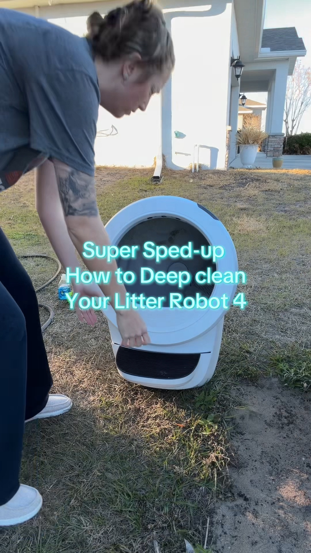 Litter Robot 4 deep clean 

#LTKHome #LTKdayinmylife #LTKActive