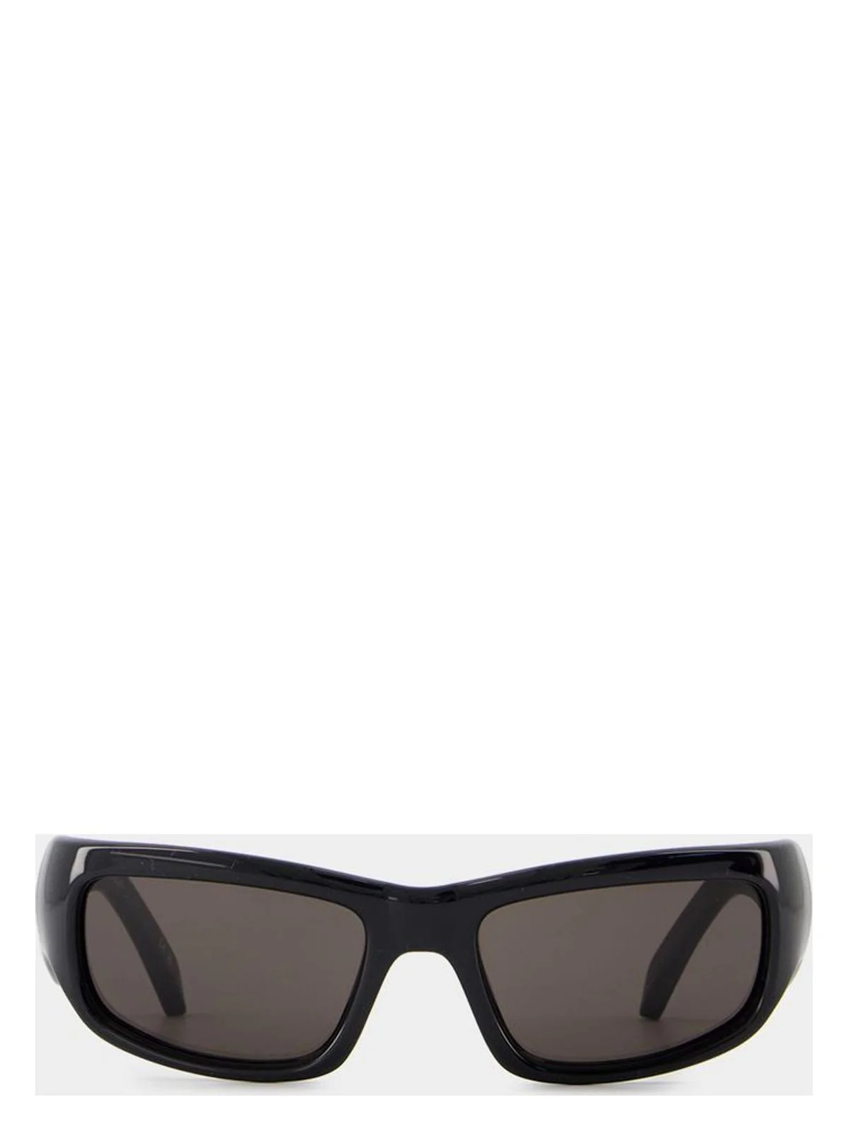 Balenciaga Acetate Black Sunglasses in Black Black Grey | Size 58 | BB0320S Color 001 | LOZURI