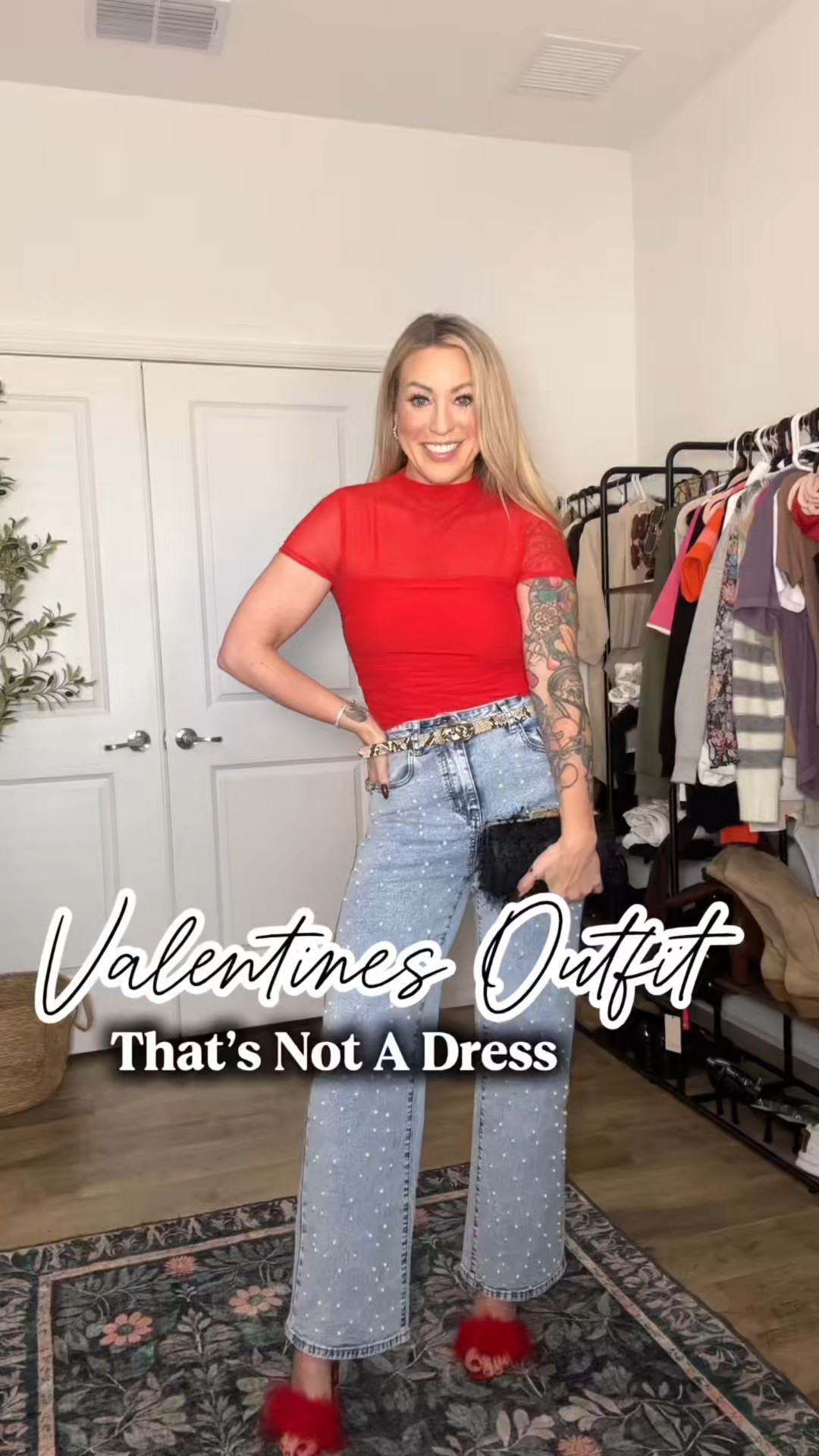 If you’re not a dress girl for Valentine’s Day… THIS is your outfit 😍
Pearl 90s straight-leg jeans dressed up with the sexiest feather heels — chic, bold, and flattering.

And yes… it’s all Amazon 👏

Shop the full outfit here ✨
❤️ Save this for later 😘


#valentinesoutfit #amazonfashion #datenightlook #amazonfinds #pearljeans #featherheels #sexybutchic #amazonstyle #valentineslook #nightoutfit 

#LTKootd #LTKOver40 #LTKgrwm