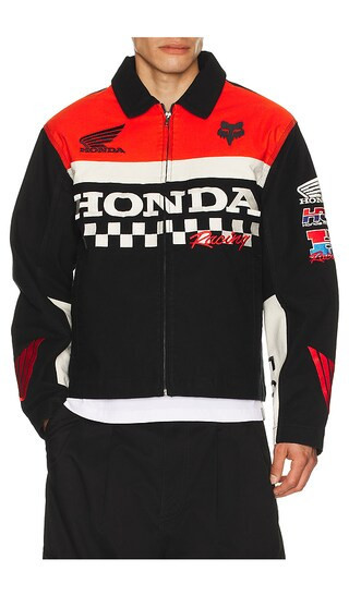 Fox Racing x Honda Work Jacket in Black. - size M | Revolve Clothing (Global)